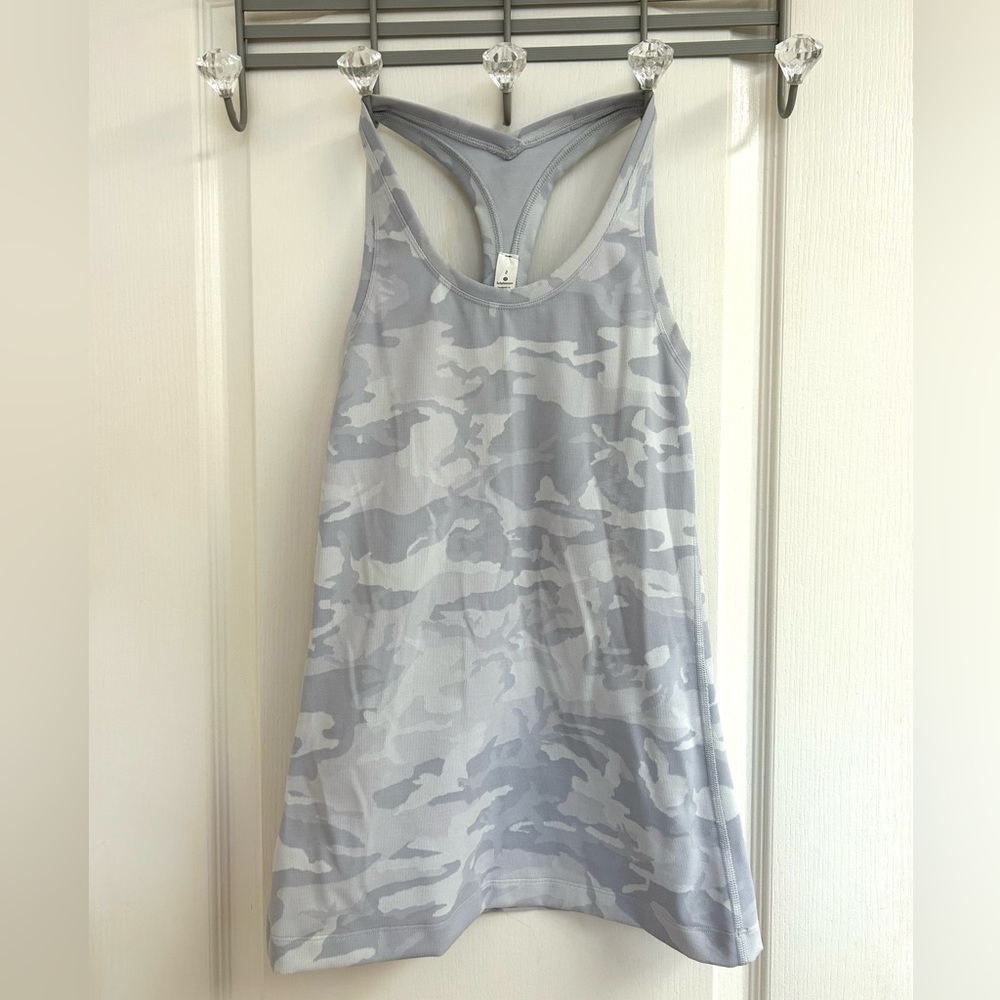 Lululemon Grey Camo Tank size 2
